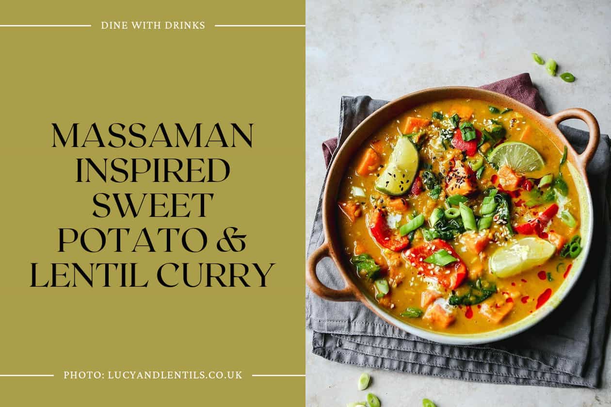 Massaman Inspired Sweet Potato & Lentil Curry