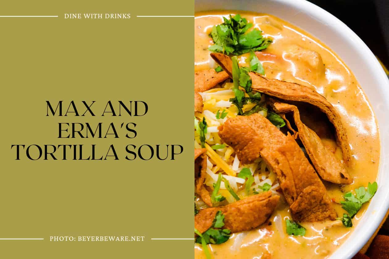 Max And Erma's Tortilla Soup