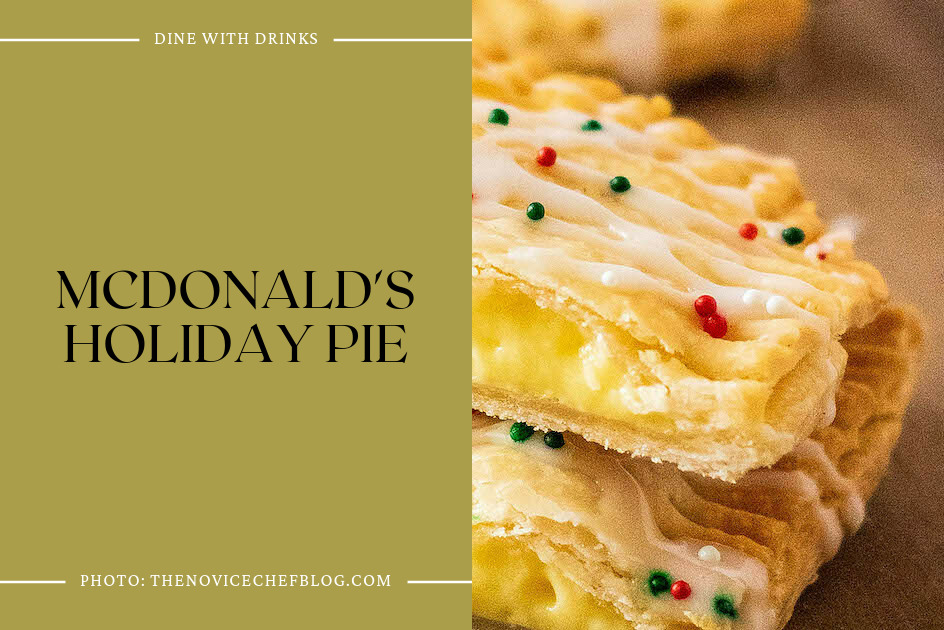 Mcdonald's Holiday Pie