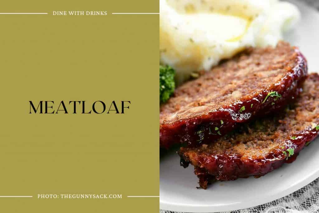 12 Meatloaf Sides Recipes That Ll Steal The Show DineWithDrinks   Meatloaf 2 1024x683 