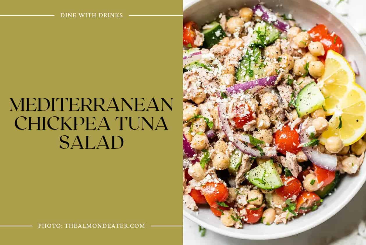 Mediterranean Chickpea Tuna Salad