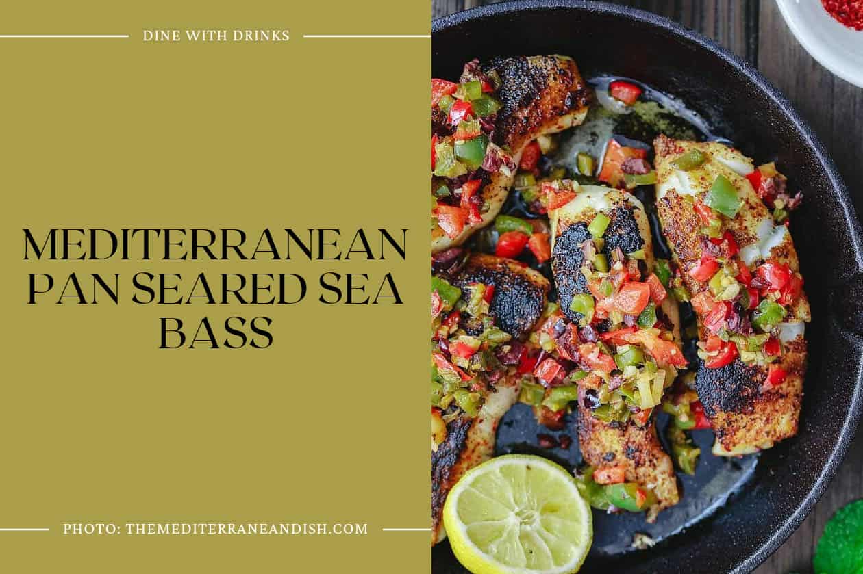 Mediterranean Pan Seared Sea Bass
