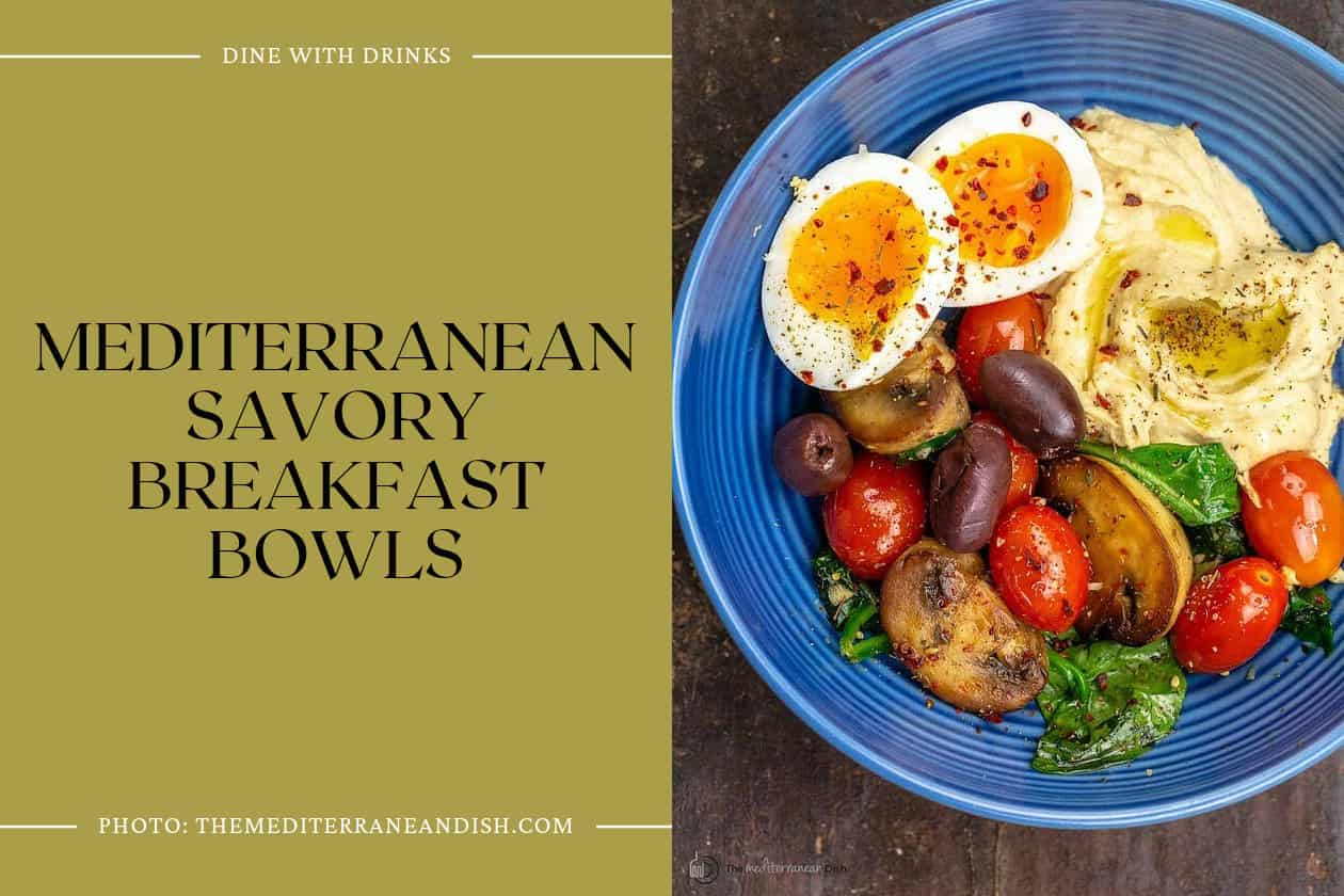 Mediterranean Savory Breakfast Bowls