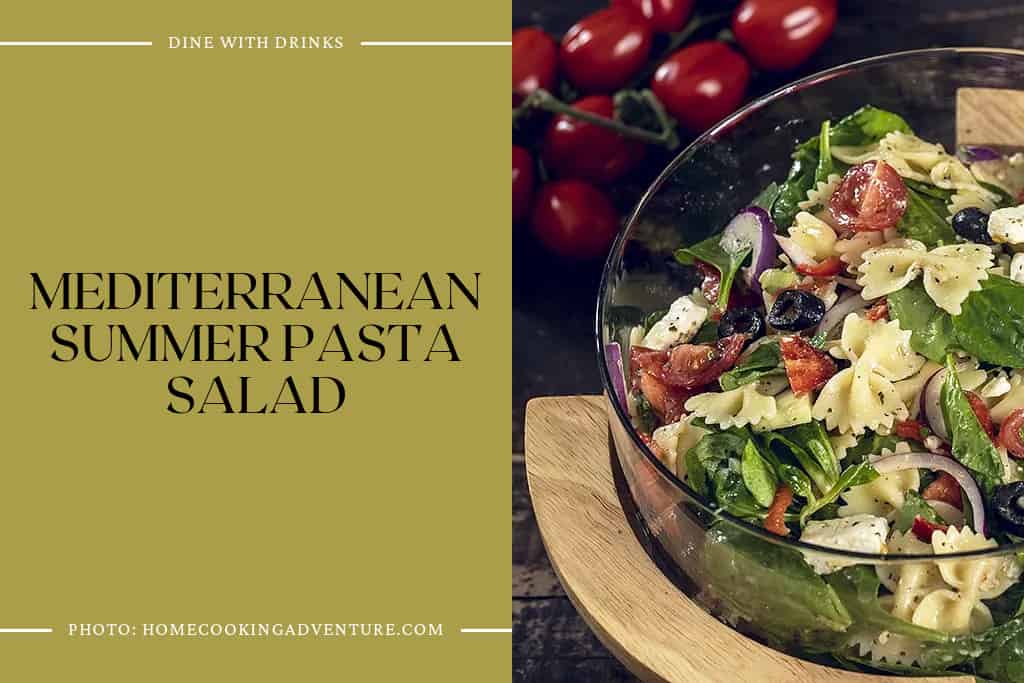 Mediterranean Summer Pasta Salad
