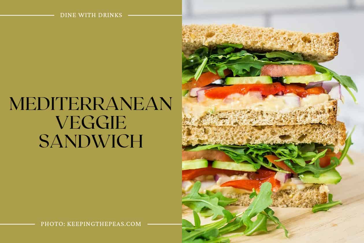 Mediterranean Veggie Sandwich
