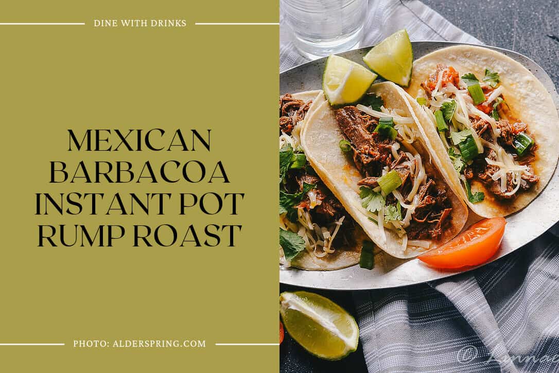 Mexican Barbacoa Instant Pot Rump Roast