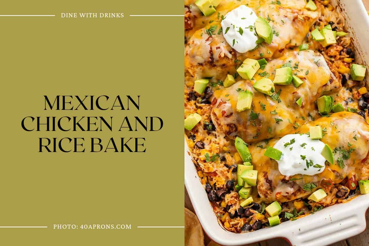 Mexican Chicken And Rice Bake