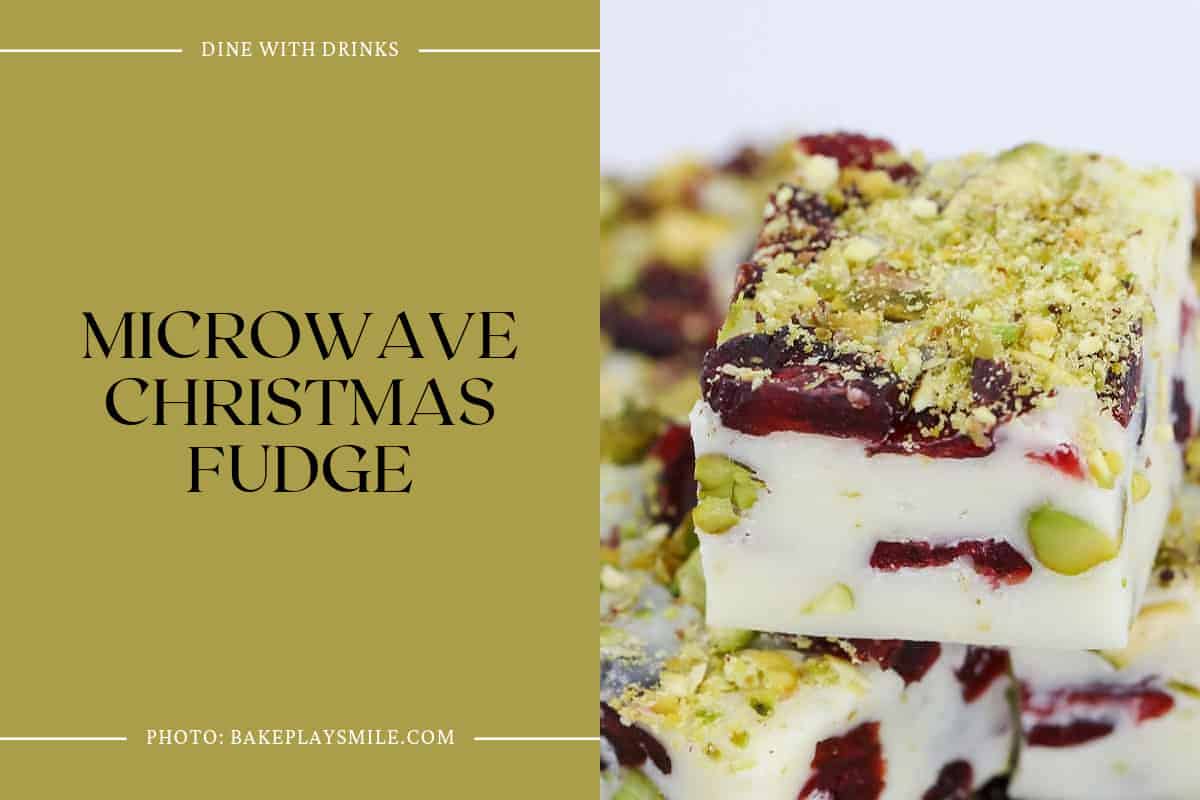 Microwave Christmas Fudge