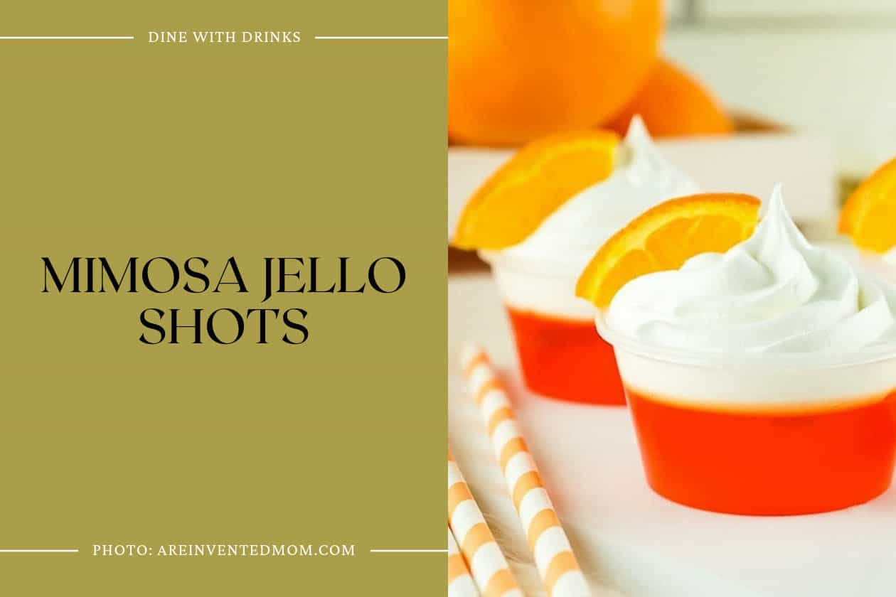 Mimosa Jello Shots