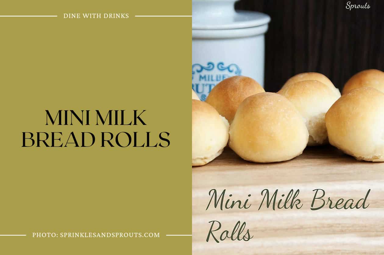 Mini Milk Bread Rolls