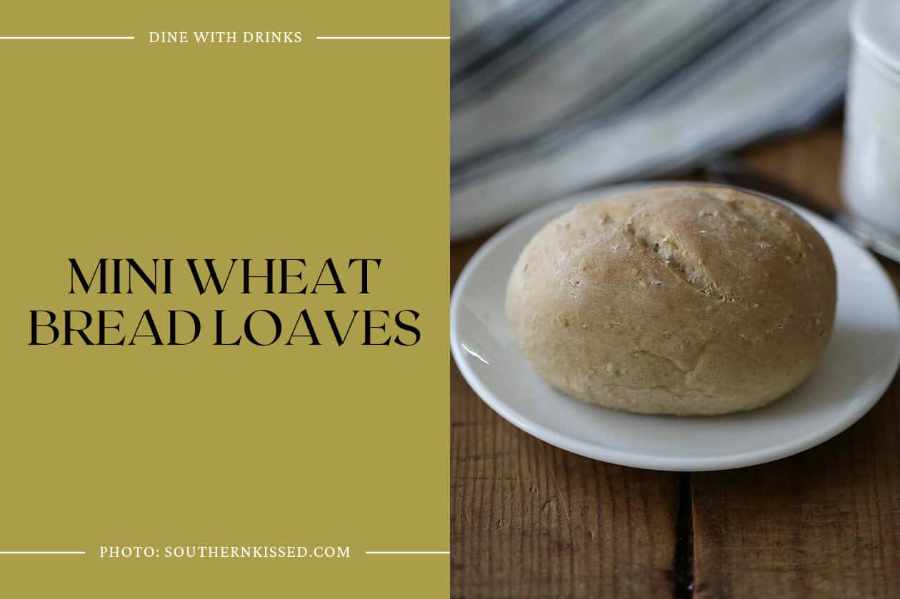 Mini Wheat Bread Loaves