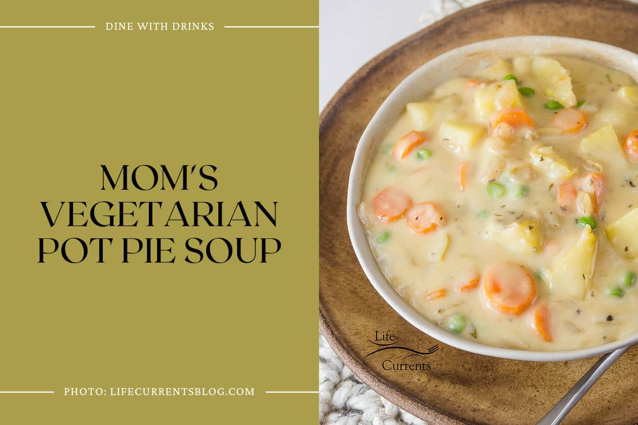 Mom's Vegetarian Pot Pie Soup