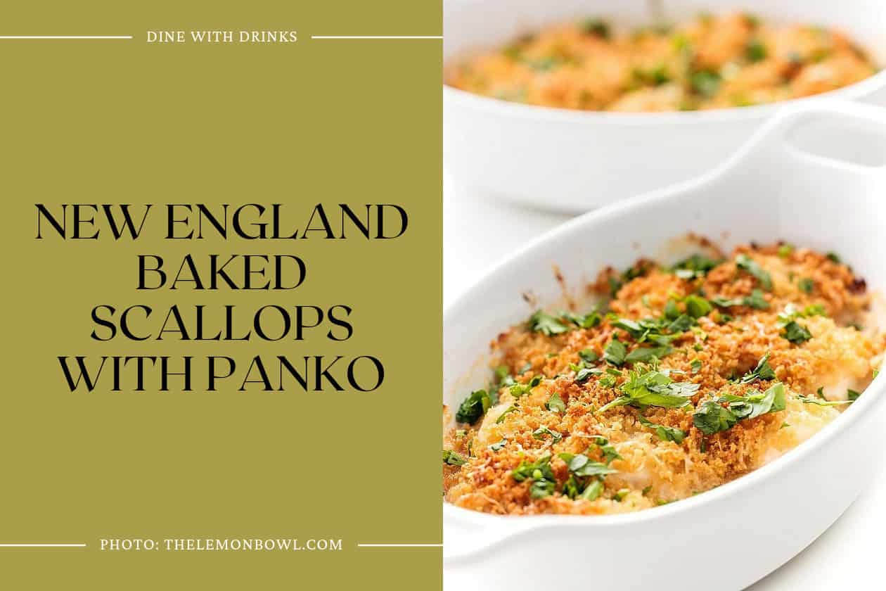 New England Baked Scallops With Panko