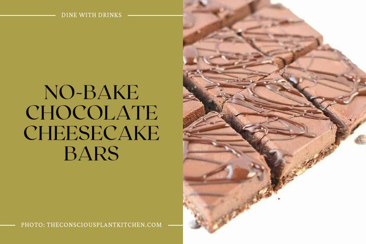 No-Bake Chocolate Cheesecake Bars