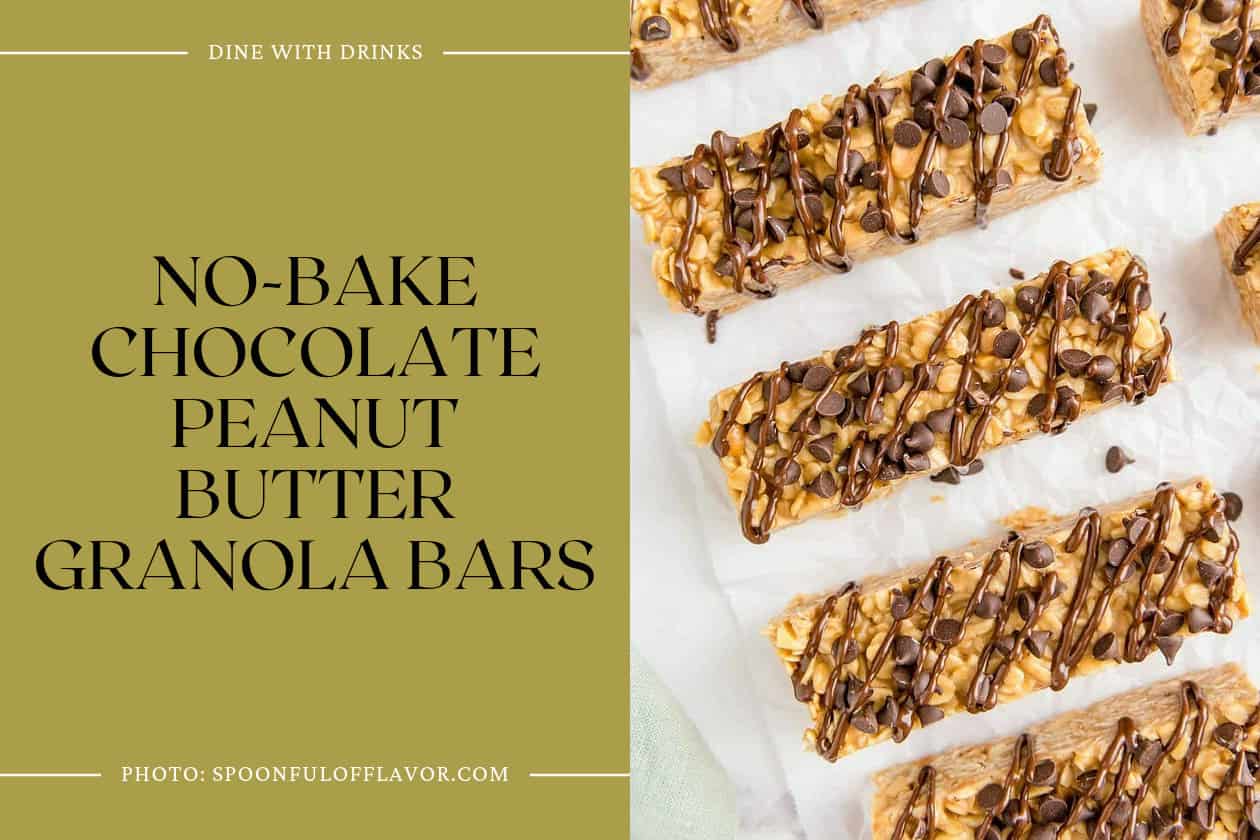 No-Bake Chocolate Peanut Butter Granola Bars