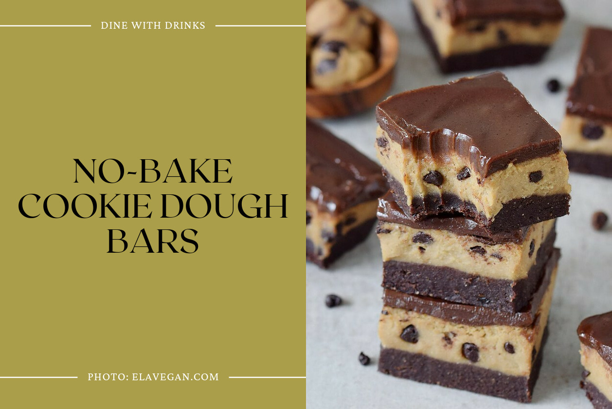 No-Bake Cookie Dough Bars