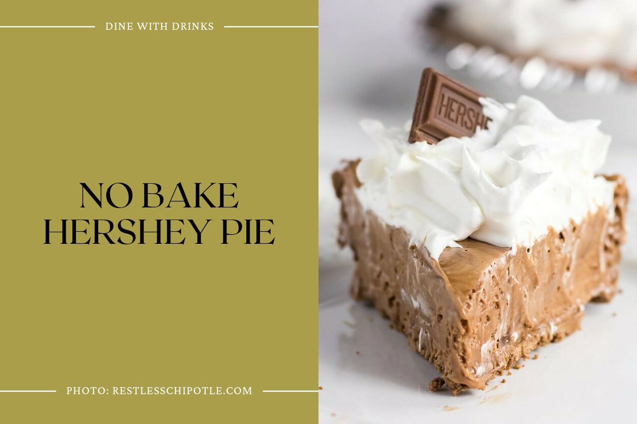 No Bake Hershey Pie
