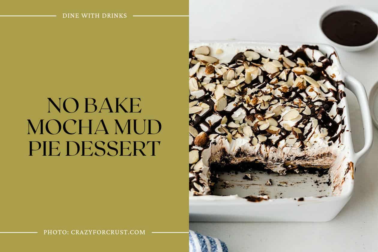No Bake Mocha Mud Pie Dessert