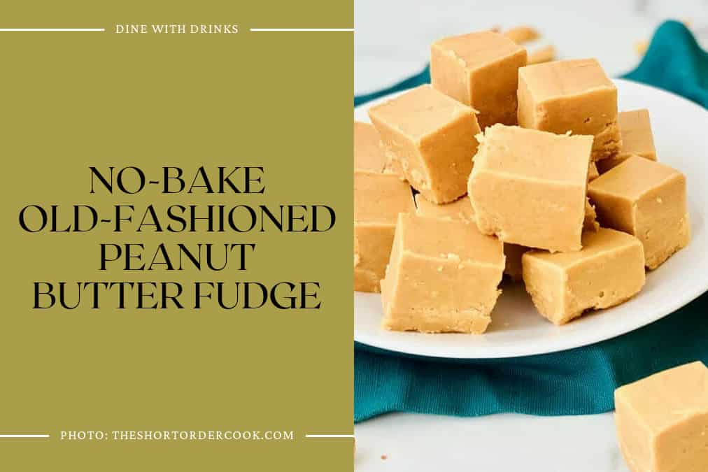 No-Bake Old-Fashioned Peanut Butter Fudge