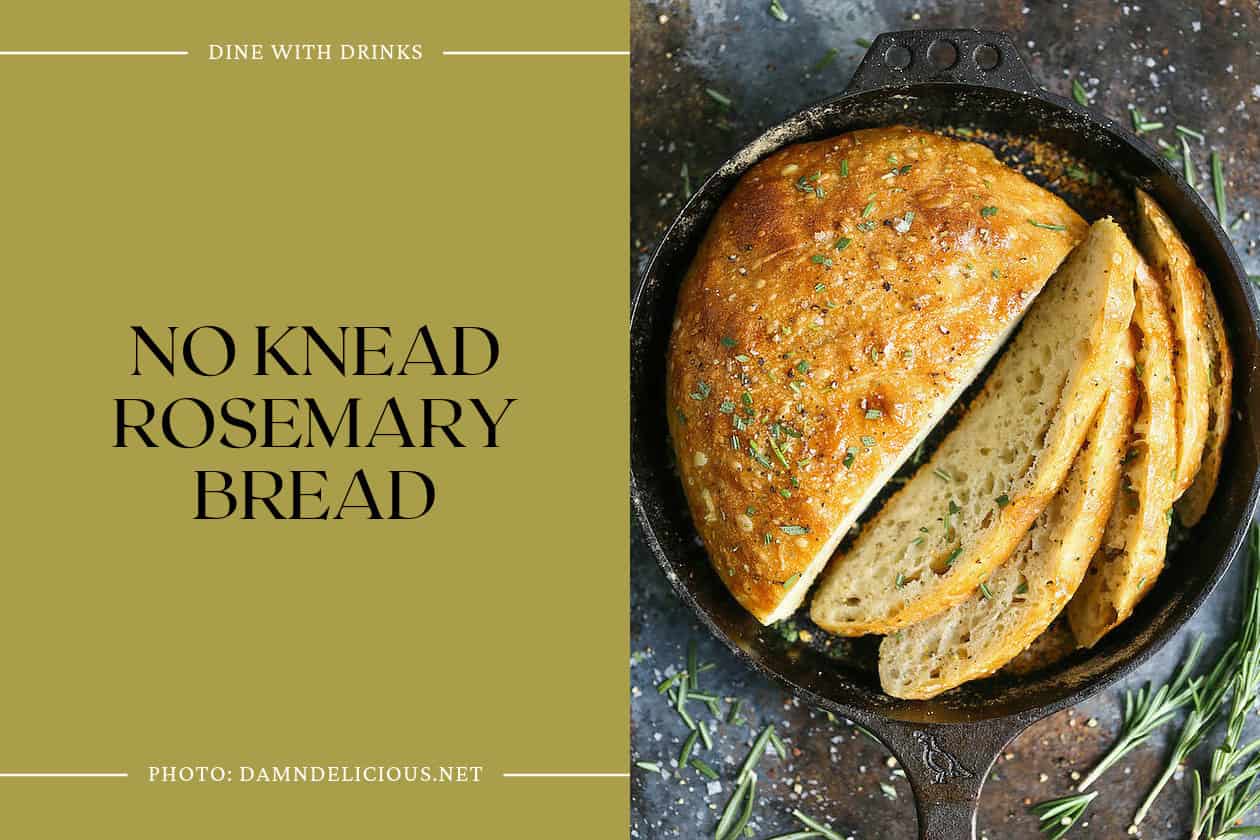 No Knead Rosemary Bread