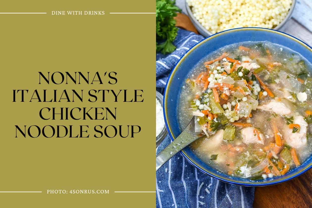 Nonna's Italian Style Chicken Noodle Soup