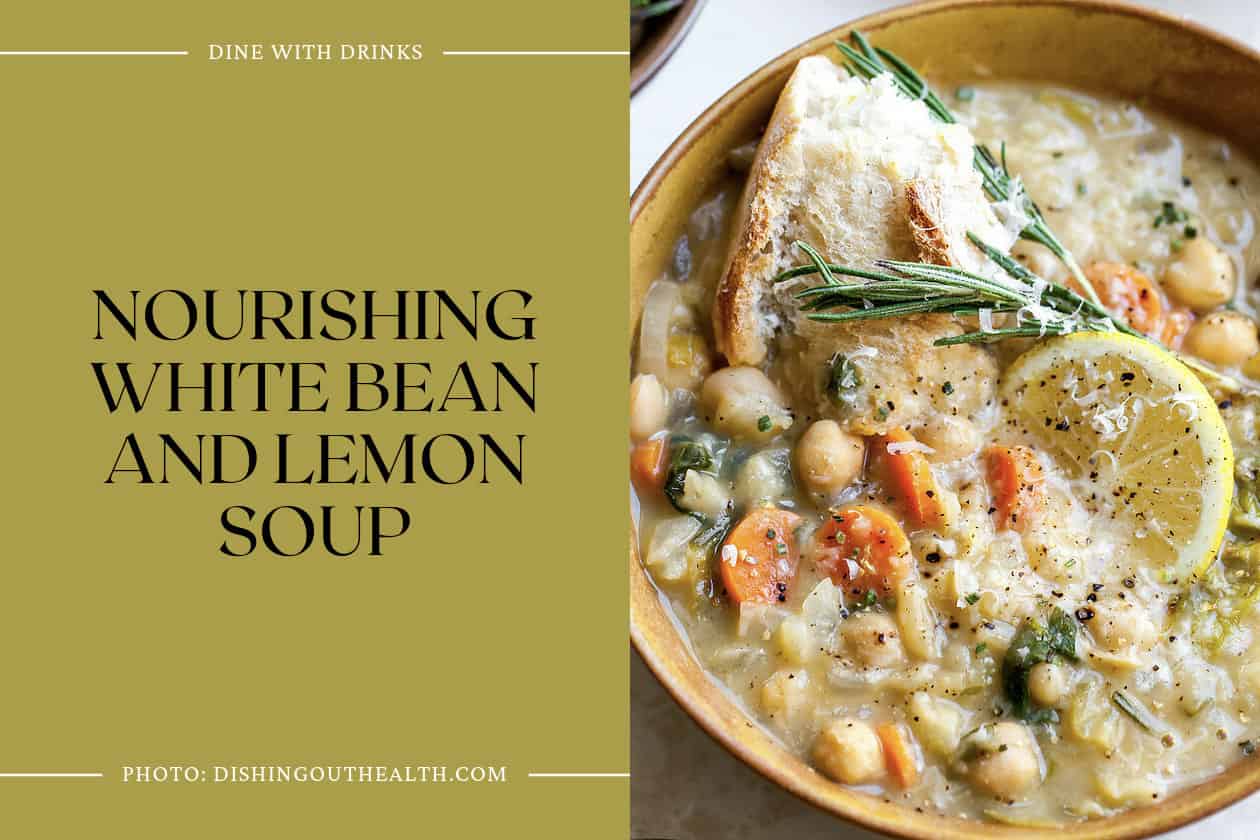 Nourishing White Bean And Lemon Soup