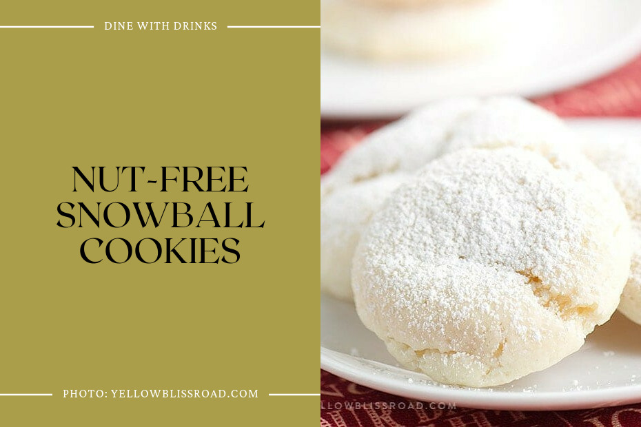 Nut-Free Snowball Cookies