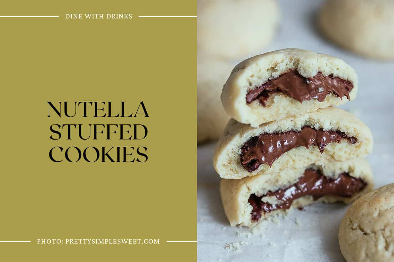Nutella Stuffed Cookies