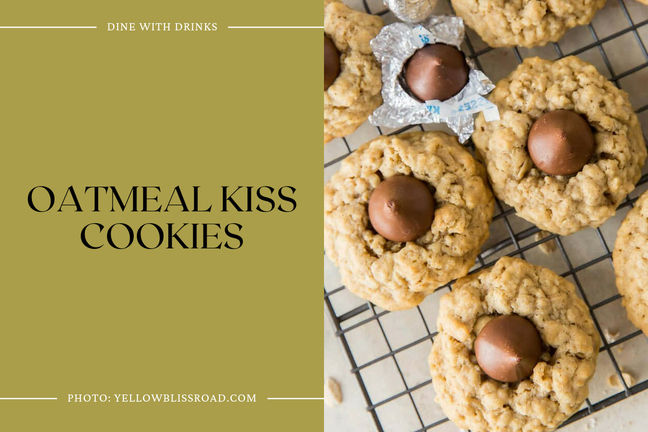 Oatmeal Kiss Cookies