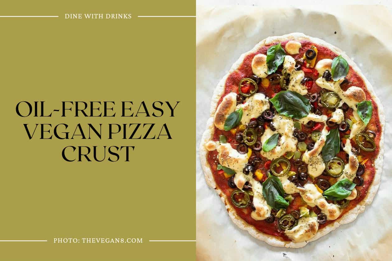 Oil-Free Easy Vegan Pizza Crust