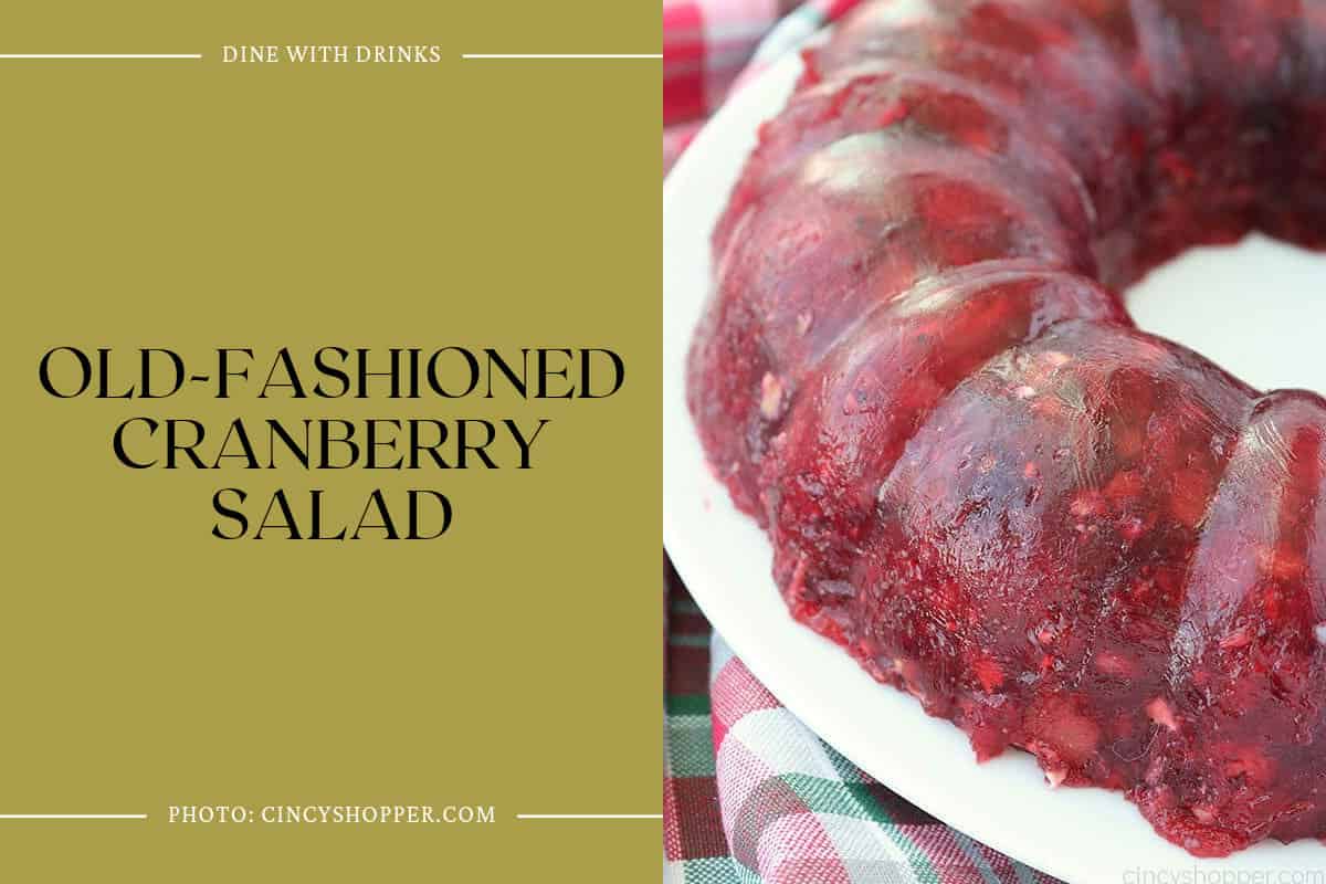 Old-Fashioned Cranberry Salad