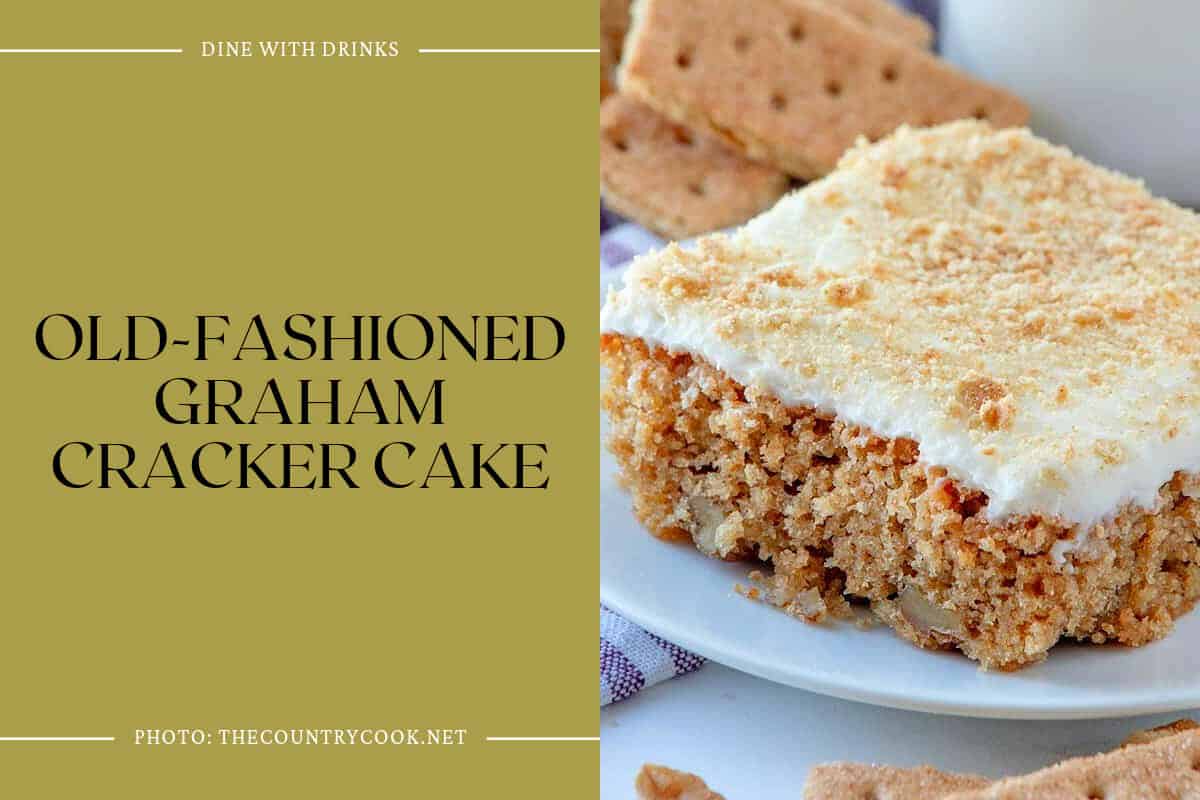 Old-Fashioned Graham Cracker Cake