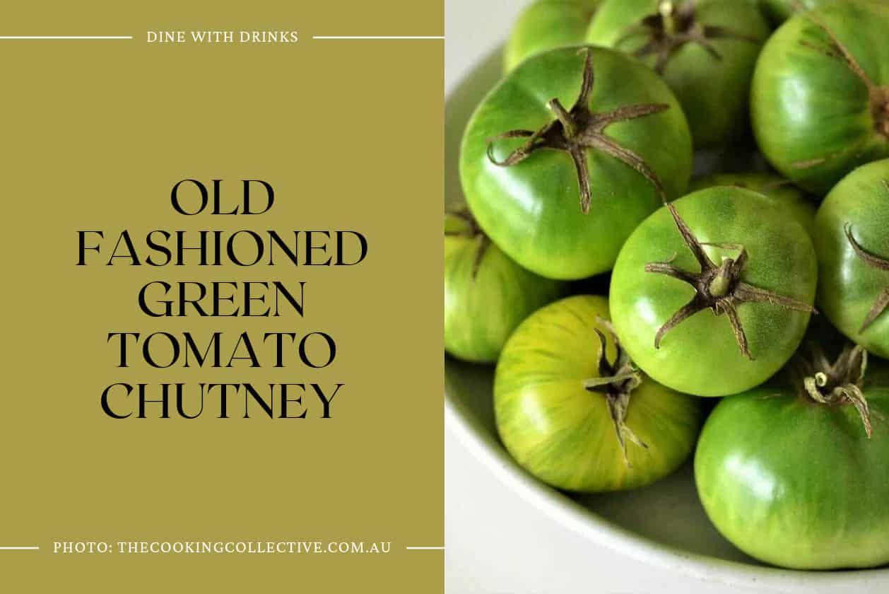 Old Fashioned Green Tomato Chutney