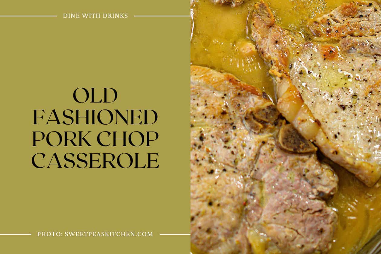 Old Fashioned Pork Chop Casserole