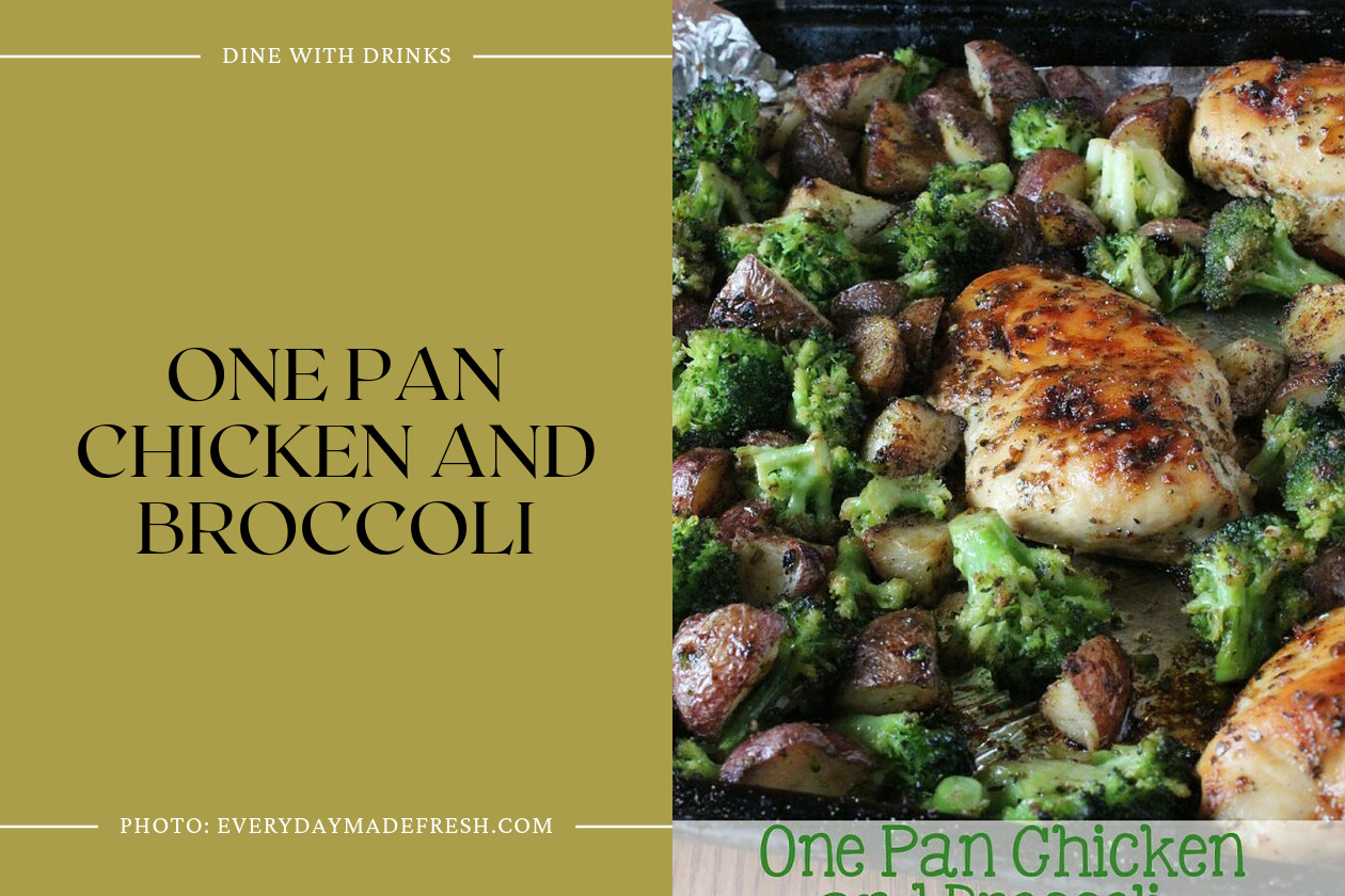 One Pan Chicken And Broccoli