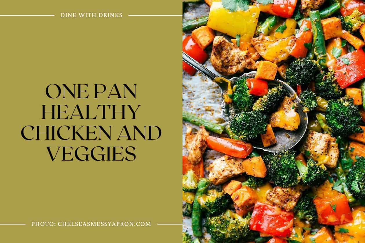 One Pan Healthy Chicken And Veggies