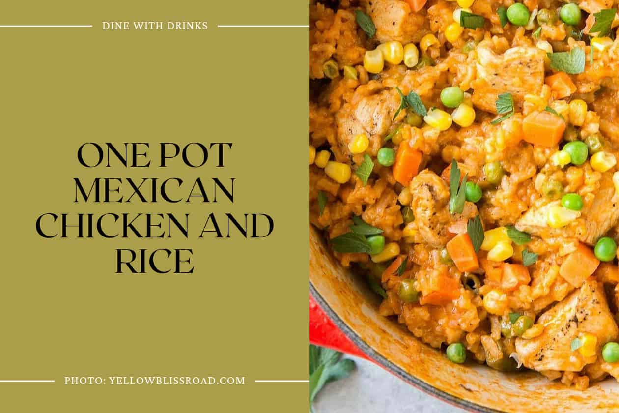 One Pot Mexican Chicken And Rice