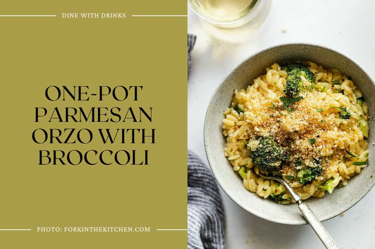 One-Pot Parmesan Orzo With Broccoli