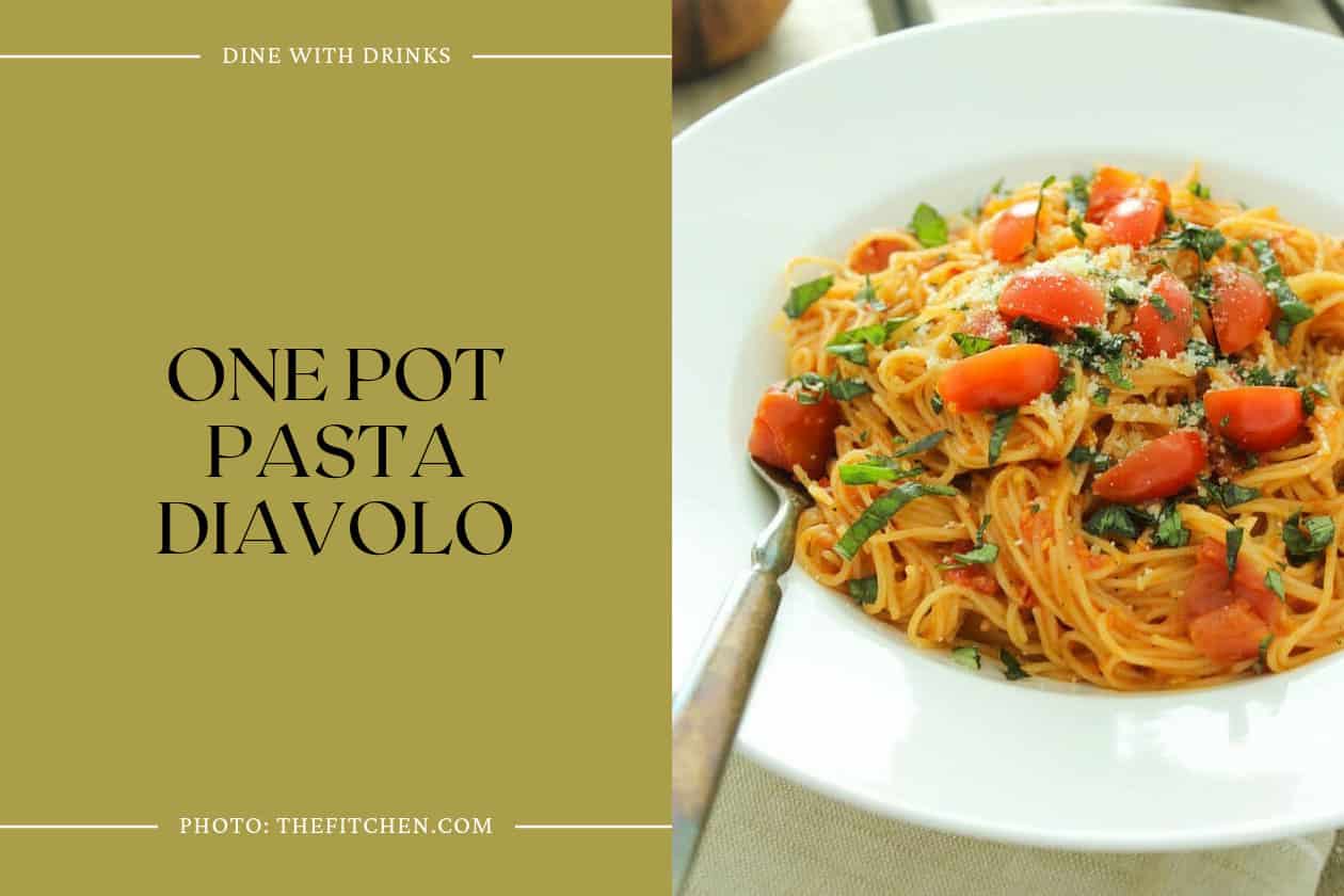 One Pot Pasta Diavolo
