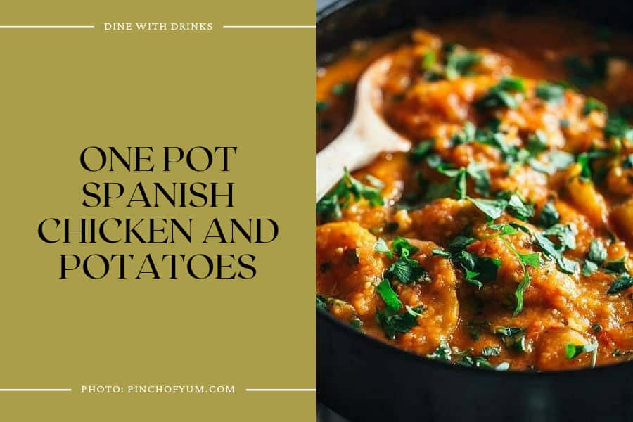 One Pot Spanish Chicken And Potatoes