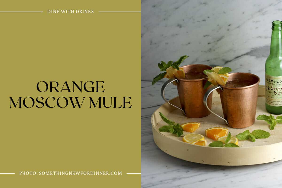 Orange Moscow Mule