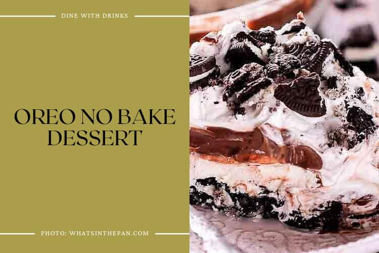 Oreo No Bake Dessert