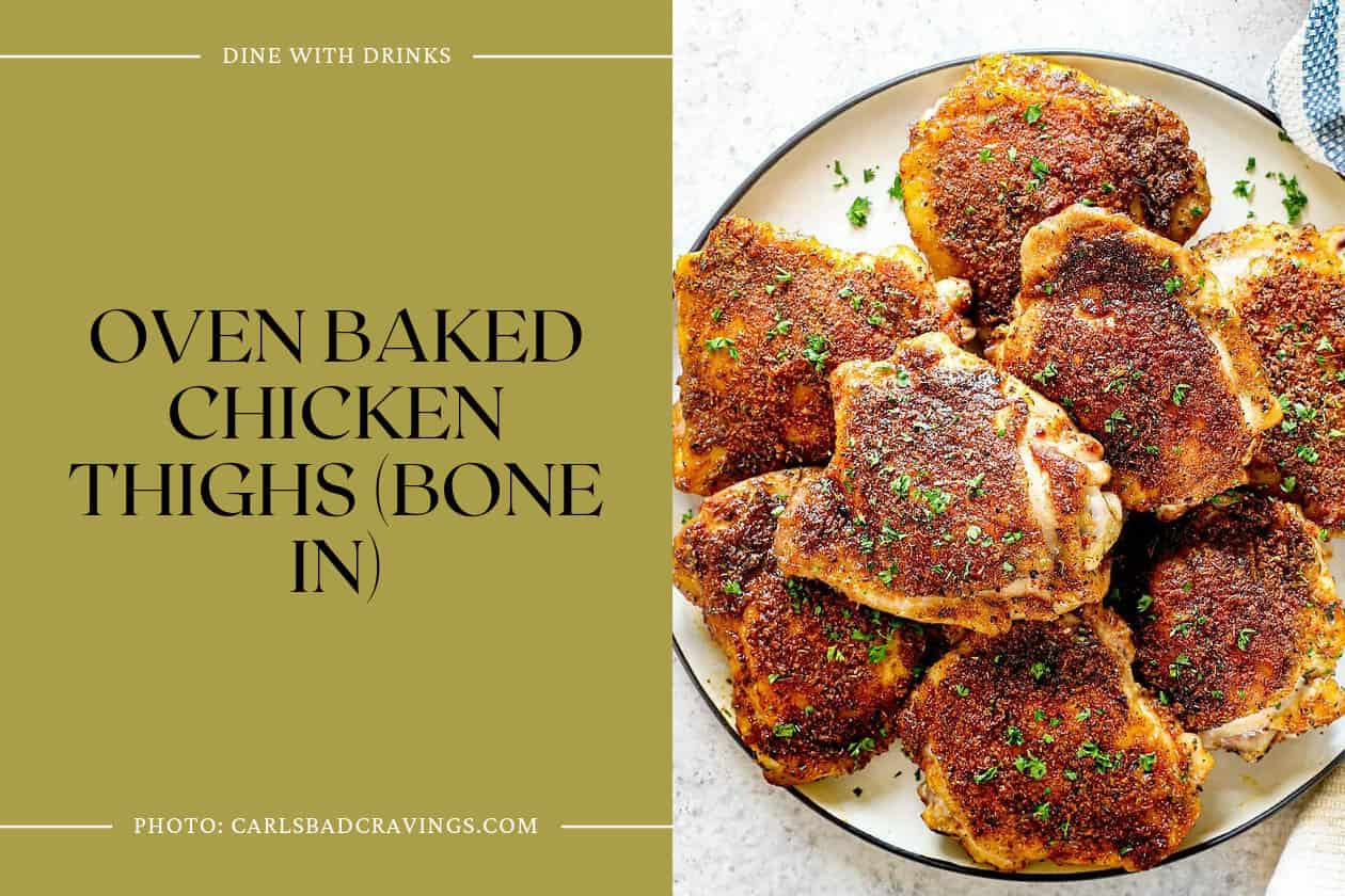 Oven Baked Chicken Thighs (Bone In)