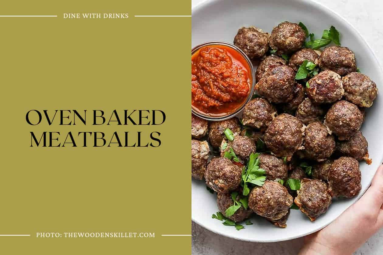 Oven Baked Meatballs