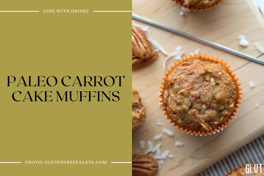 Paleo Carrot Cake Muffins