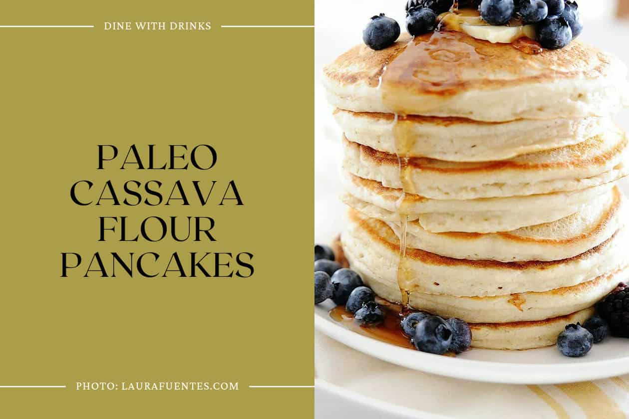 Paleo Cassava Flour Pancakes