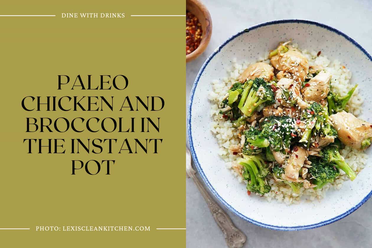 Paleo Chicken And Broccoli In The Instant Pot
