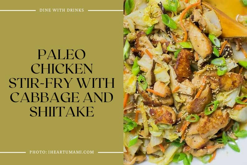 Paleo Chicken Stir-Fry With Cabbage And Shiitake
