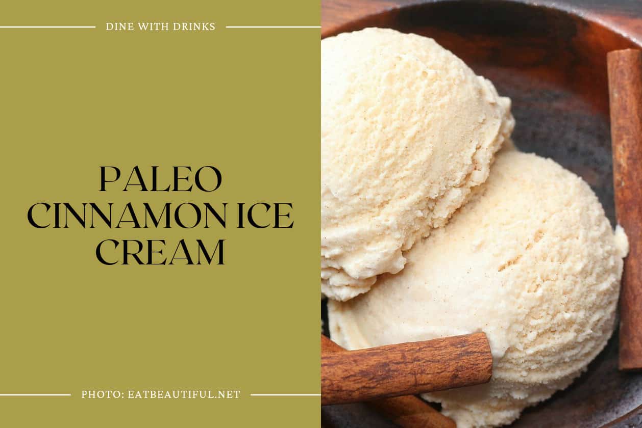 Paleo Cinnamon Ice Cream