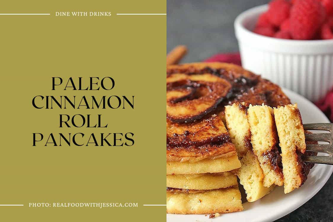 Paleo Cinnamon Roll Pancakes